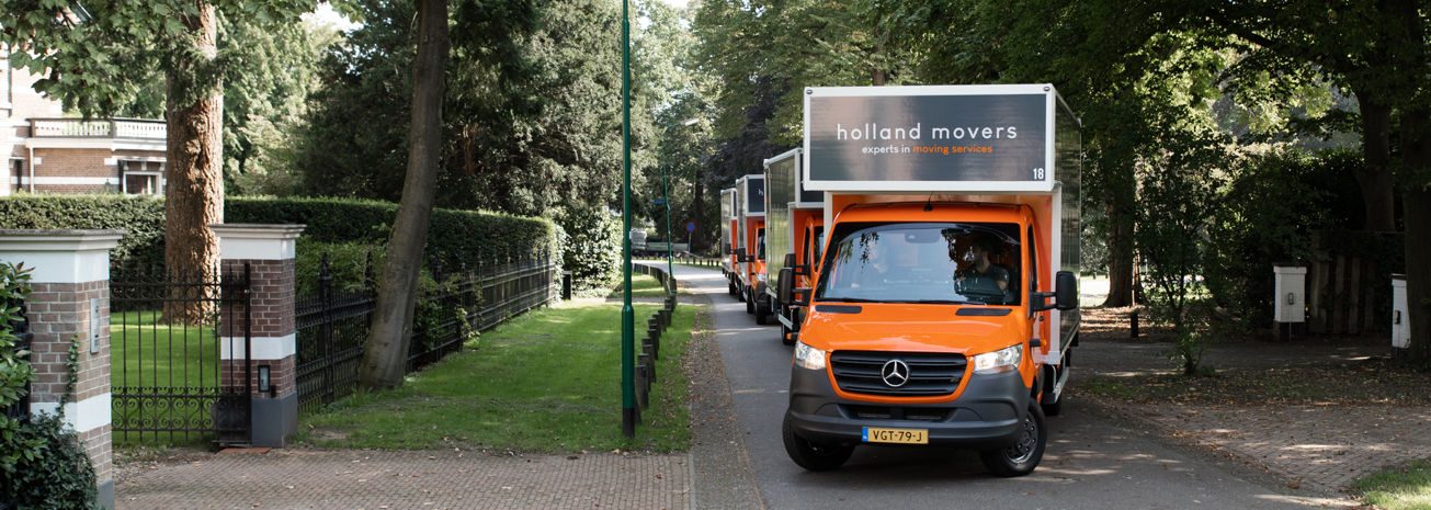 Aankomst Holland Movers