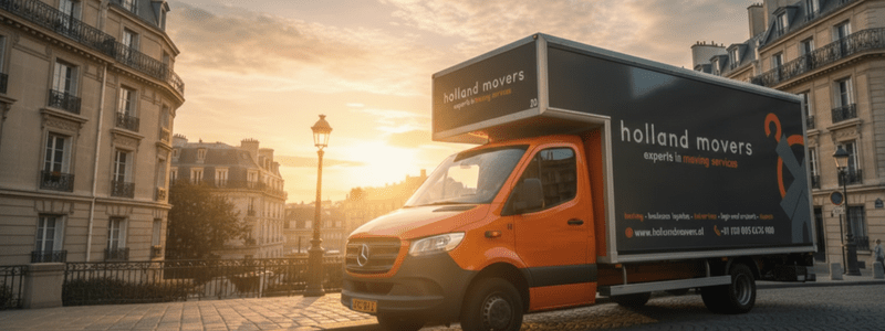 International moving company Holland Movers active in Paris, France.